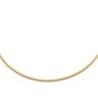 Premium Gold Plated Stainless Steel Round Box Design Standard Choker  (Made in Japan)