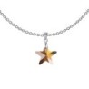 New Star Copper Crystal Pendant Necklace Embellished with Premium Grade Austrian Crystal (Made In Austria)