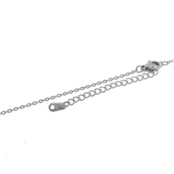 Premium 316 Stainless Steel Cable Chain 80cm Ultra Long Necklace Chain With Extension (Made in Japan)