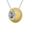 Crystal BeCharmed Pearl Gold Premium Steel Jewellery Set Embellished with Premium Grade Austrian Crystal Pearls