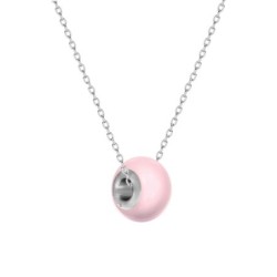 Crystal BeCharmed Pearl Pastel Rose Premium Steel Jewellery Set Embellished with Premium Grade Austrian Crystal Pearls