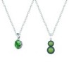 May Birth Month Exclusive Pendant Necklaces Bundle Jewellery Set Embellished with Premium Grade Austrian Crystals