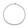 Premium Stainless Steel Oval Link Chain Choker  (Made in Japan)