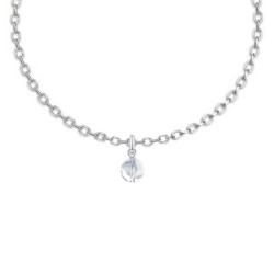 Premium Stainless Steel Clear Dainty Crystal Globe Bracelet (Made In Japan)