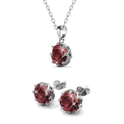 January Birthstone Siam Red...