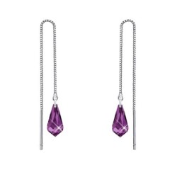 White Gold Plated Amethyst...