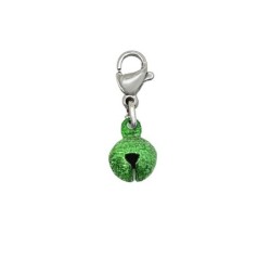 Premium Japan Lucky Ding Dong Green Bell Stainless Steel Charm