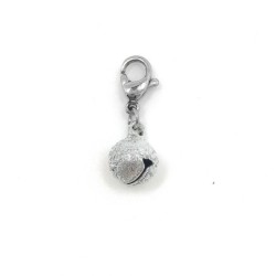 Premium Japan Lucky Ding Dong Silver Bell Stainless Steel Charm