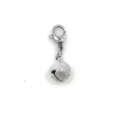 Premium Japan Lucky Ding Dong Silver Bell Stainless Steel Charm