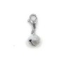 Premium Japan Lucky Ding Dong Silver Bell Stainless Steel Charm