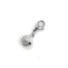 Premium Japan Lucky Ding Dong Silver Bell Stainless Steel Charm