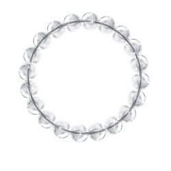 10mm Crystal Clear Men`s...