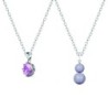 June Birth Month Exclusive Pendant Necklaces Bundle Jewellery Set Embellished with Premium Grade Austrian Crystals