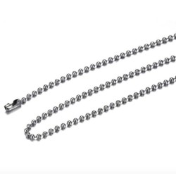 Premium Stainless Steel 92cm Long Ball Necklace Chain (Made in Japan)