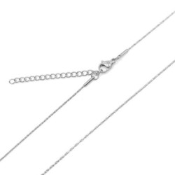 Premium Stainless Steel Slim Designer Necklace Chain  (Made in Japan)