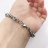 Classy Premium Stainless Steel Men`s 6mm Width Bracelet