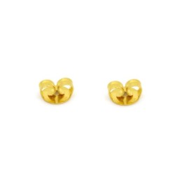 Gold Plated Earring Backs (Made in Japan)