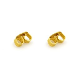 Gold Plated Earring Backs (Made in Japan)