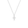 Premium Stainless Purely Steel Cross Cable Chain Design Necklace Chain With Extension  (Made in Japan)