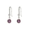 Limited Edition Premium Elegant Ruby Crystal Earring Embellished with Austrian Crystals