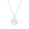 Great Moonlight Snowflake Pendant Necklace Embellished with Austrian Crystal