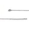 925 Sterling Silver Rhodium Lobster clasp Italian Cable Chain Standard Necklace