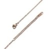 Premium Stainless Steel Rose Gold Plated Cable Chain Necklace Chain With Extension  (Made in Japan)