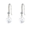 Limited Edition Premium Graceful Transparent Clear Crystal Earring Embellished with Austrian Crystals