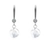 Limited Edition Premium Graceful Transparent Clear Crystal Earring Embellished with Austrian Crystals