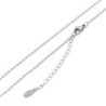 Premium Stainless Steel Cable Chain Design Necklace Chain With Extension  (Made in Japan)