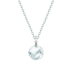 Clear Crystal Twist Pendant...