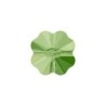 Lucky Crystal Four-Leaf Clover Ring Embellished with Austrian Crystals