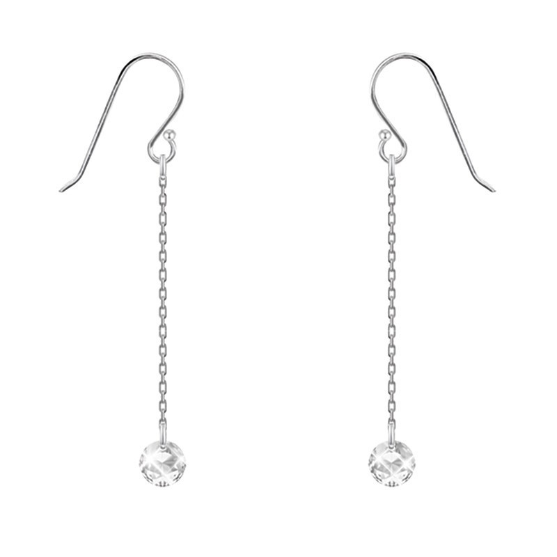 Classic AB Crystal Dangling Earring Embellished with Austrian Crystals