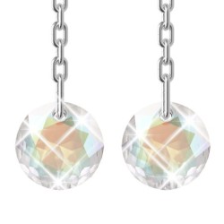 Classic AB Crystal Dangling Earring Embellished with Austrian Crystals