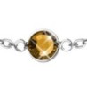 Topaz Crystal Bracelet Embellished with Austrian Crystal