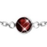 Ruby Red Crystal Bracelet Embellished with Austrian Crystal