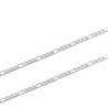 Premium Stainless Steel 316 Designer Figaro Chain Long Necklace  (Made in Japan)