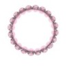 10mm Crystal Men`s Elastic Bracelet Embellished with Austrian Crystals