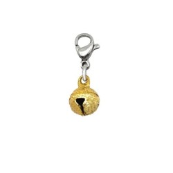 Premium Japan Lucky Ding Dong Golden Bell Stainless Steel Charm