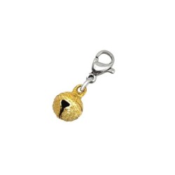 Premium Japan Lucky Ding Dong Golden Bell Stainless Steel Charm