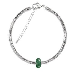 BeCharmed Pave Emerald Bead...