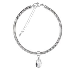 Pear Shaped Charm Bracelet...