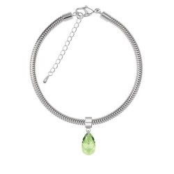 Peridot Pear Shaped Charm...