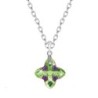 Cross Tribe Pendant Necklace Embellished with Austrian Crystals