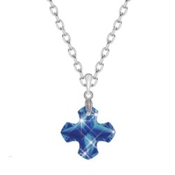 Bermuda Blue Greek Cross...