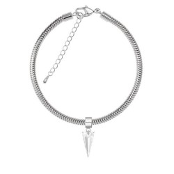 Crystal Clear Spike Charm...