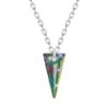 Vitrail Medium Spike Pendant Premium Steel Choker Embellished with Premium Grade Austrian Crystal