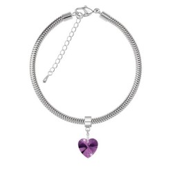 Amethyst XILION Heart 14MM...