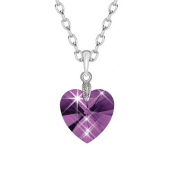 Amethyst XILION Heart 14mm...