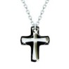 Classic Cross Pendant Necklace Embellished with Austrian Crystals